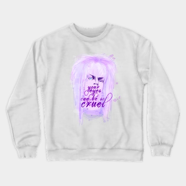 Your Eyes Can Be So Cruel II Crewneck Sweatshirt by LVBart